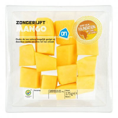 Huismerk Zongerijpte mango stukjes