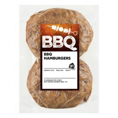 AH BBQ hamburgers vacuüm