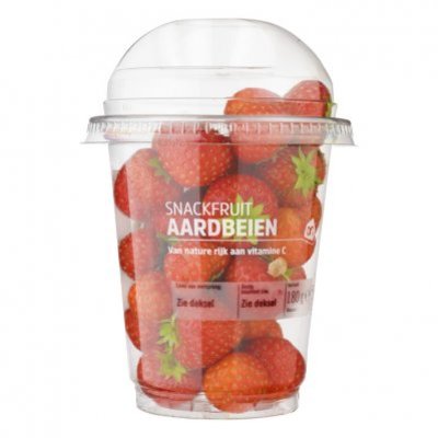 Huismerk Snack aardbeien