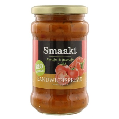 Smaakt Bio Spread Tomaat - Paprika