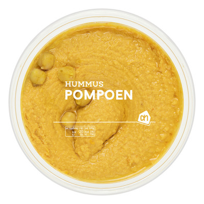 Huismerk Zoete pompoenhummus