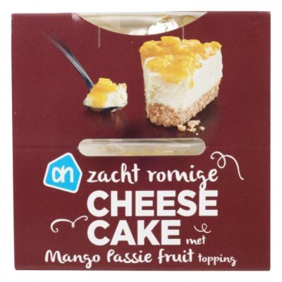 Huismerk Cheesecake mango-passievrucht