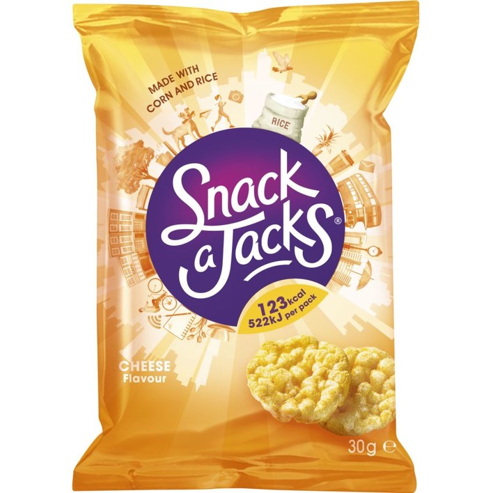 Snack a Jacks Rijstwafels kaas