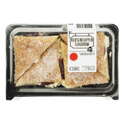 Huismerk Kersenflappen met room