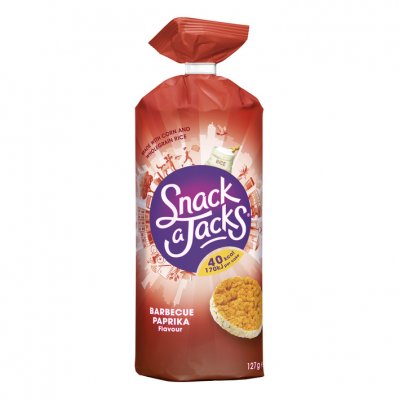 Snack a Jacks Rijstwafels bbq paprika