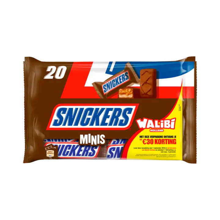 Snickers Minis 20 Stuks