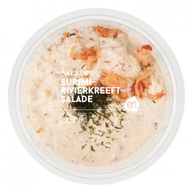 Huismerk Surimi-rivierkreeft salade