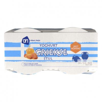 Huismerk Yoghurt Griekse stijl met honing
