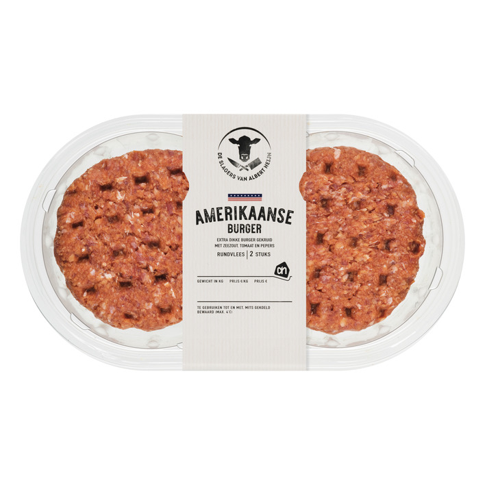 Huismerk Amerikaanse hamburger
