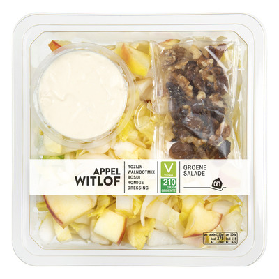 Huismerk Groene salade witlof-appel