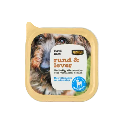 Huismerk Paté met Rund & Lever