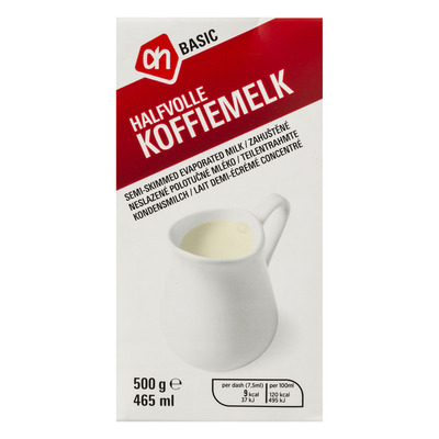 Budget Huismerk Halfvolle koffiemelk