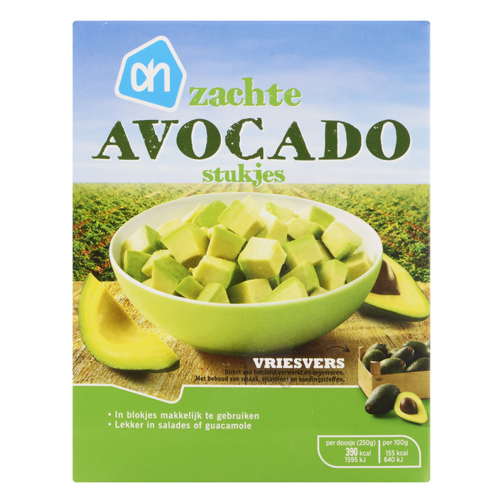 Huismerk Zachte avocado stukjes