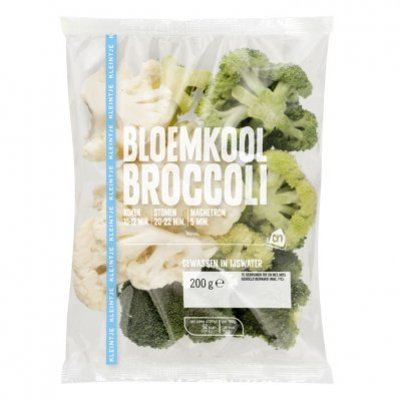 Huismerk Kleintje bloemkool- en broccoliroosjes