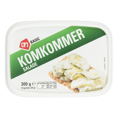 Budget Huismerk Komkommer salade