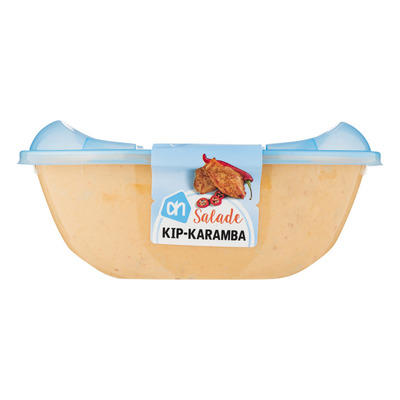 Huismerk Pittige kip-karamba salade