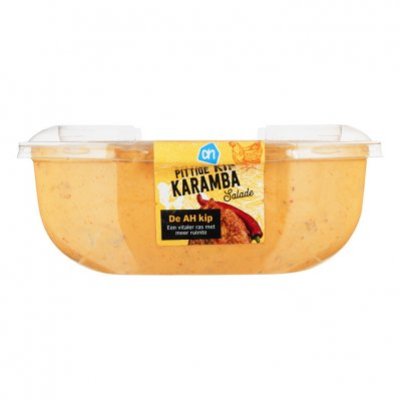 Huismerk Pittige kip-karamba salade