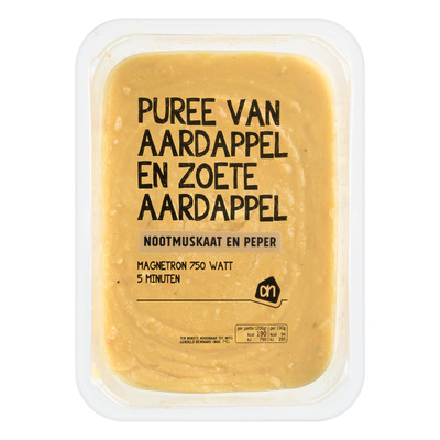 Huismerk Zoete aardappelpuree