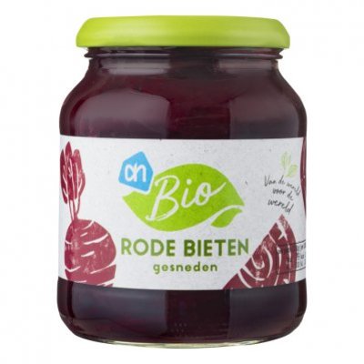 Huismerk Biologisch Rode bieten gesneden