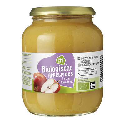 Huismerk Biologisch Appelmoes extra kwaliteit