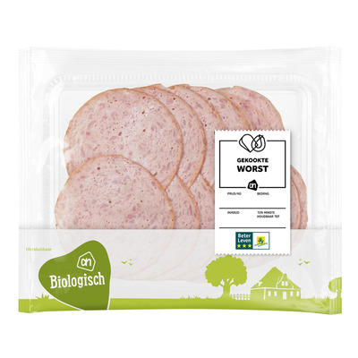Huismerk Biologisch Gekookte worst