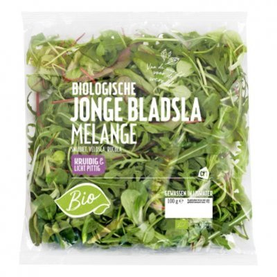 Huismerk Biologisch Jonge bladsla melange