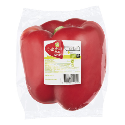 Huismerk Biologisch Rode paprika
