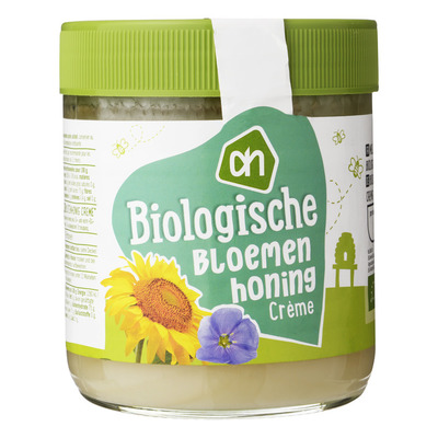 Huismerk Biologisch Bloemenhoning crème
