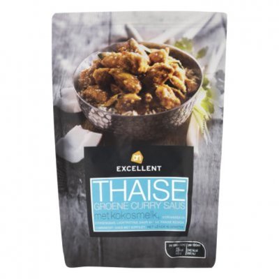 Huismerk Thaise groene curry saus