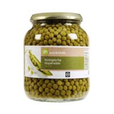Huismerk Biologisch Doperwten extra fijn