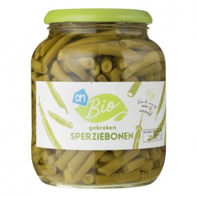 Huismerk Biologisch Sperziebonen