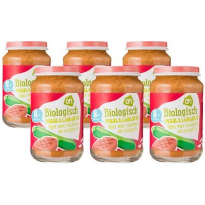 Huismerk Biologisch Rundvlees rijst groente 8m62 multipack