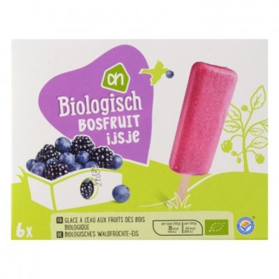 AH Biologisch Waterijs bosfruit
