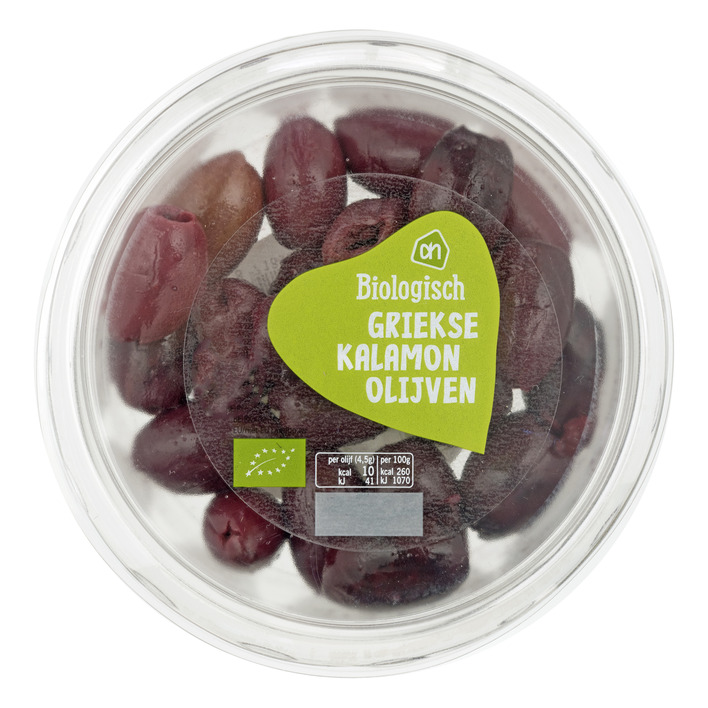 Huismerk Biologisch Griekse kalamon olijven