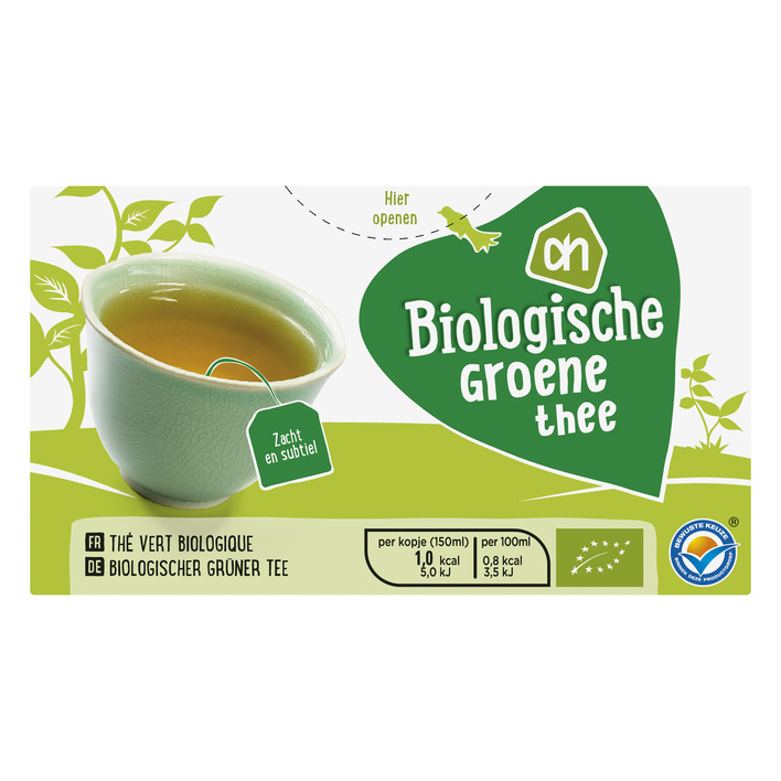 Huismerk Biologisch Groene thee