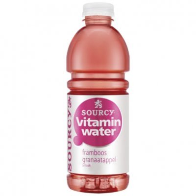 Sourcy Vitaminwater Framboos - granaatappel