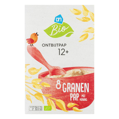 Huismerk Biologisch 8 granen pap 12+