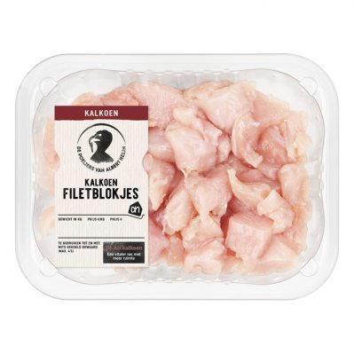 Huismerk Kalkoenfilet blokjes