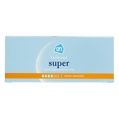 Huismerk Tampons super