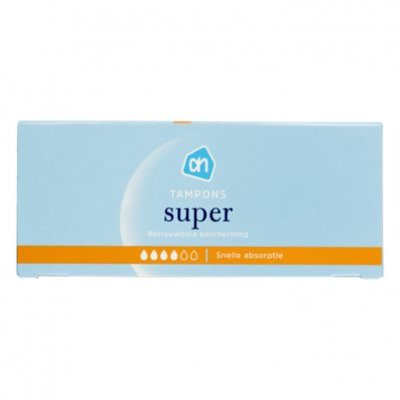 Huismerk Tampons super