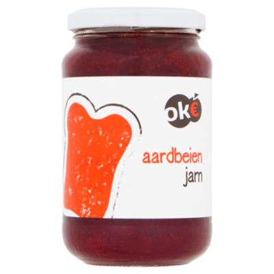 Budget Huismerk Extra jam aardbeien