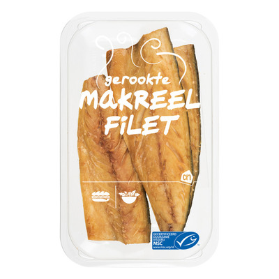 Huismerk Gerookte makreelfilet