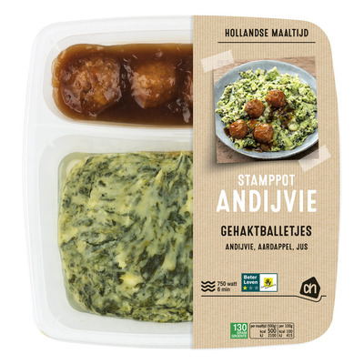 Huismerk Hollandse stamppot andijvie