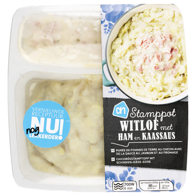 Huismerk Hollandse stamppot witlof