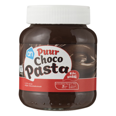 Huismerk Chocoladepasta puur