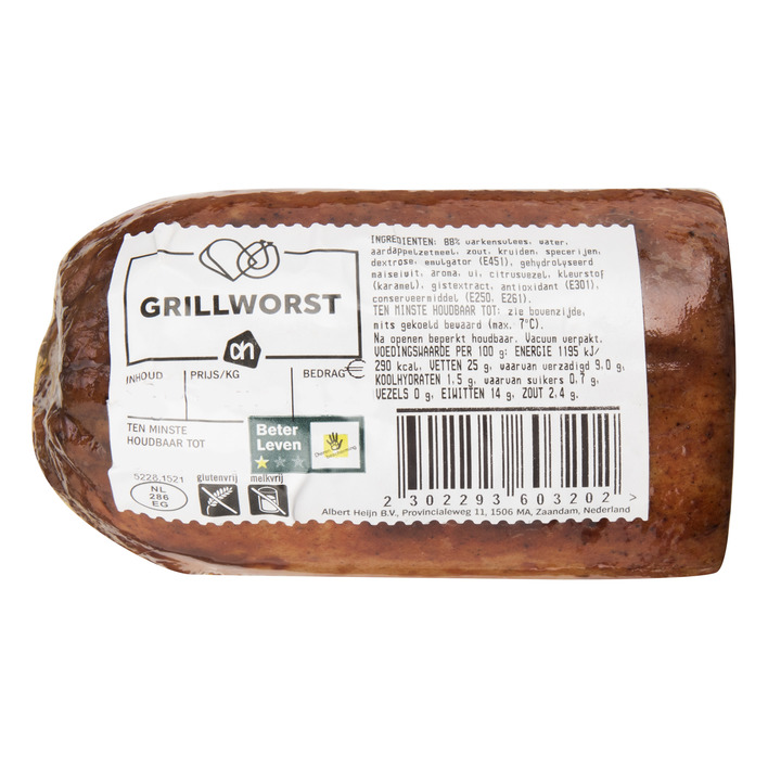 Huismerk Grillworst