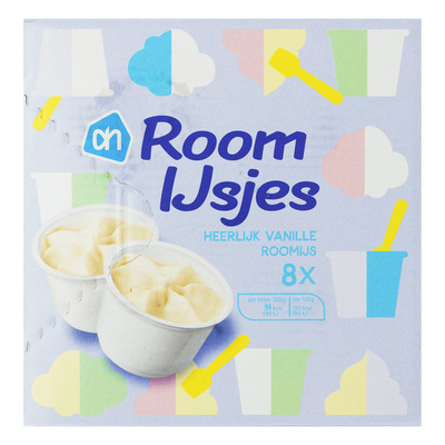 Huismerk Roomijs beker