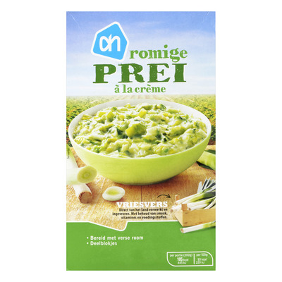 Huismerk Prei à la crème deelblokjes