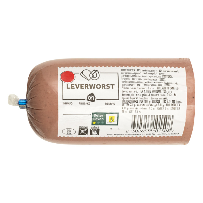 Huismerk Leverworst