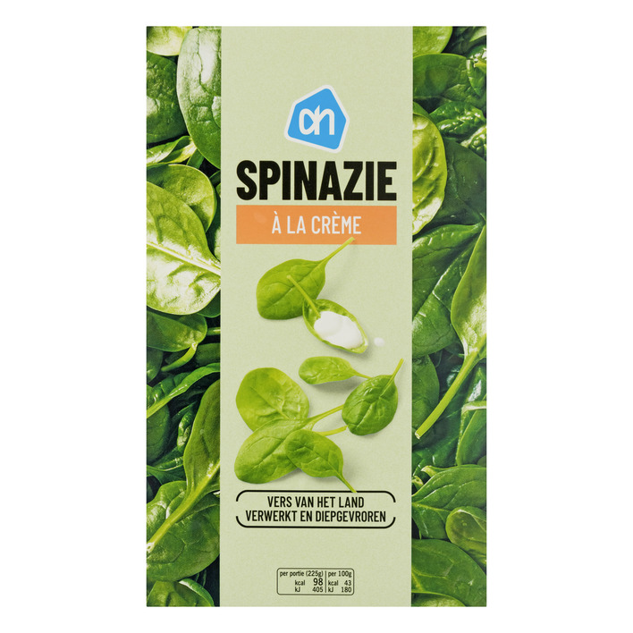 Huismerk Spinazie à la crème